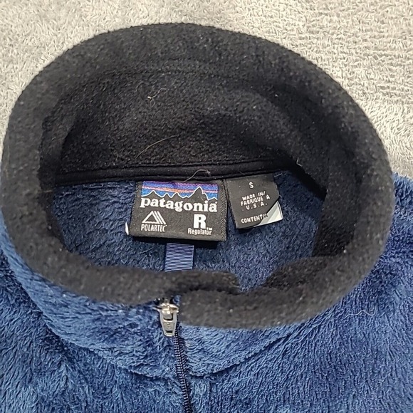 Vintage Patagonia Polartec R Regulator Full‎ Zip Fleece Womens Small MADE in USA - Picture 2 of 16